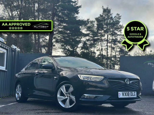 Vauxhall Insignia 2018 1.5I Turbo Sri Nav Grand Sport Man Black