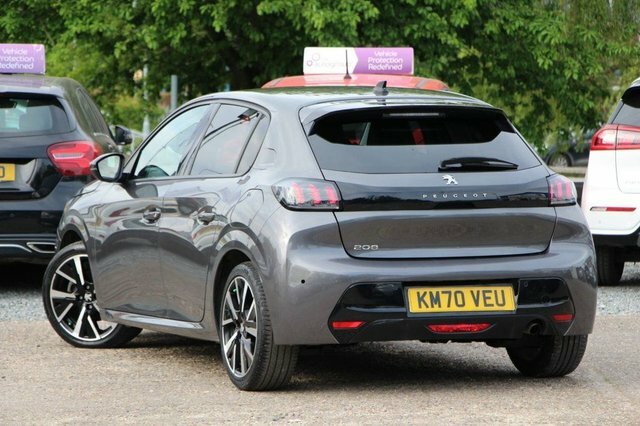 Peugeot 208 1.2 Puretech Allure Premium S S 100 Bhp KM70VEU Grey #5