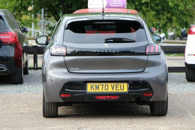 Peugeot 208 1.2 Puretech Allure Premium S S 100 Bhp KM70VEU Grey #4