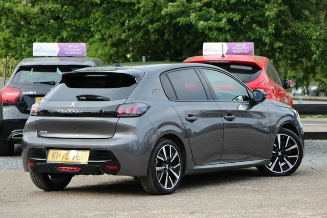 Peugeot 208 1.2 Puretech Allure Premium S S 100 Bhp KM70VEU Grey #3
