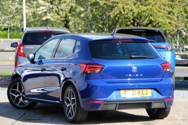 Seat Ibiza 1.0 Tsi Xcellence Hatchback Euro FP21MXJ Blue #5