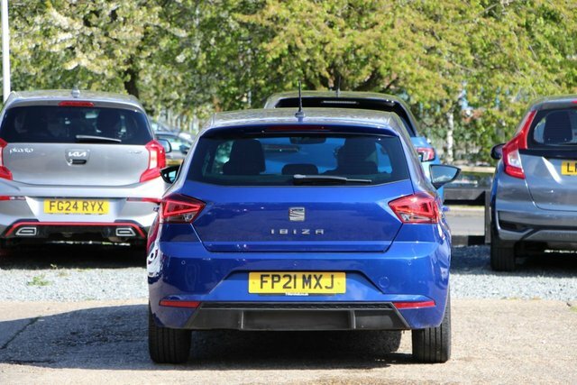 Seat Ibiza 1.0 Tsi Xcellence Hatchback Euro FP21MXJ Blue #4