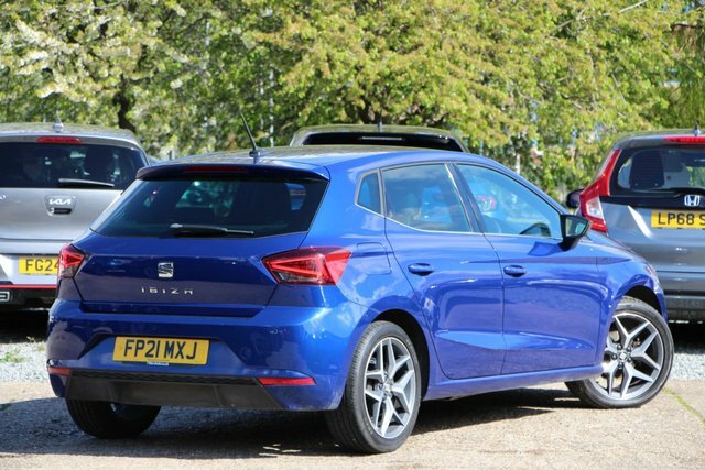 Seat Ibiza 1.0 Tsi Xcellence Hatchback Euro FP21MXJ Blue #3