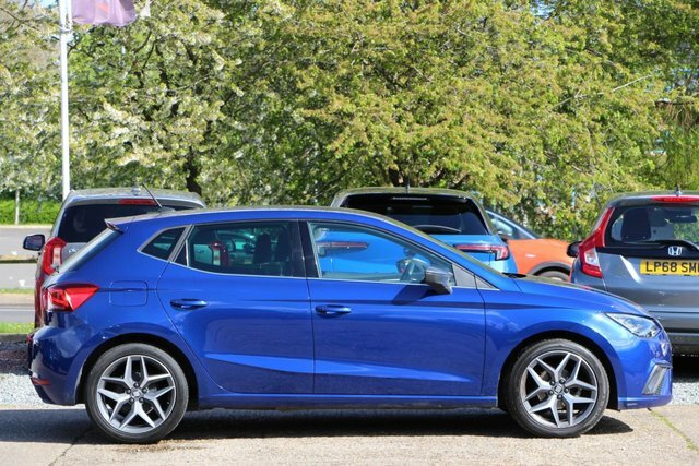 Seat Ibiza 1.0 Tsi Xcellence Hatchback Euro FP21MXJ Blue #2