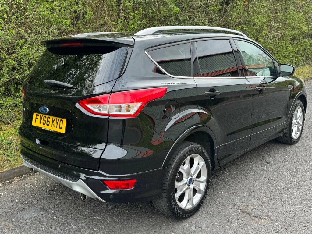Ford Kuga 2.0 Tdci Titanium Sport Awd Euro 6 Ss FV66KYO Black #4