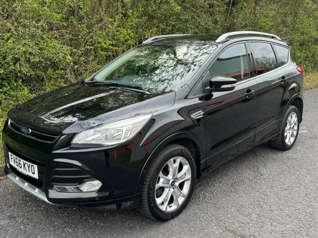 Ford Kuga 2.0 Tdci Titanium Sport Awd Euro 6 Ss FV66KYO Black #3