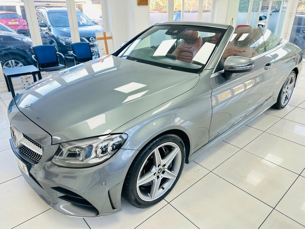 Mercedes-Benz C Class 2.0 C300d Amg Line Premium Cabriolet G-tronic E GP19NLK Grey #5
