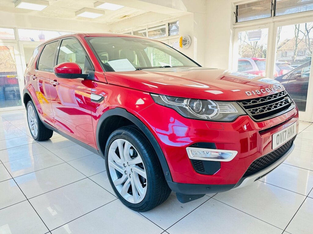 Land Rover Discovery Sport 2.0 Td4 Hse Luxury 4Wd Euro 6 Ss Red