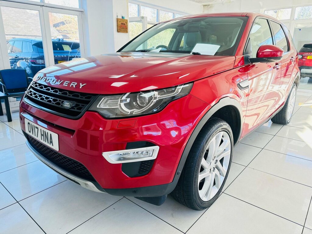 Land Rover Discovery Sport 2.0 Td4 Hse Luxury 4Wd Euro 6 Ss OV17HNA Red #5