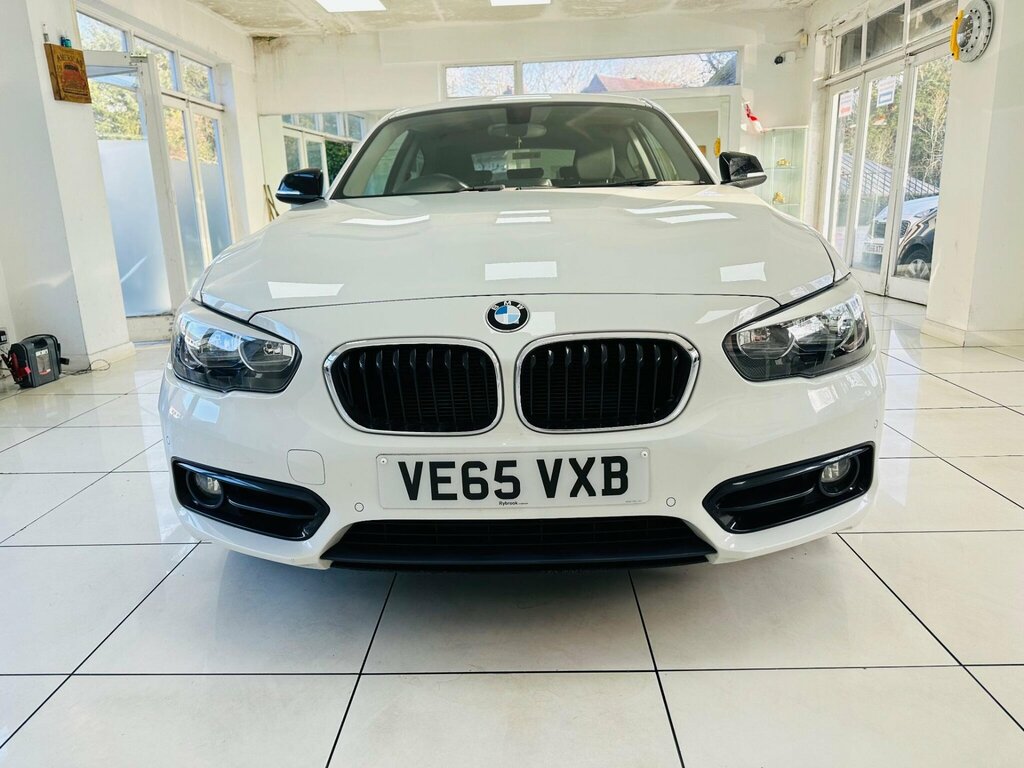 BMW 1 Series 1.6 120I Sport Euro 6 Ss VE65VXB White #2