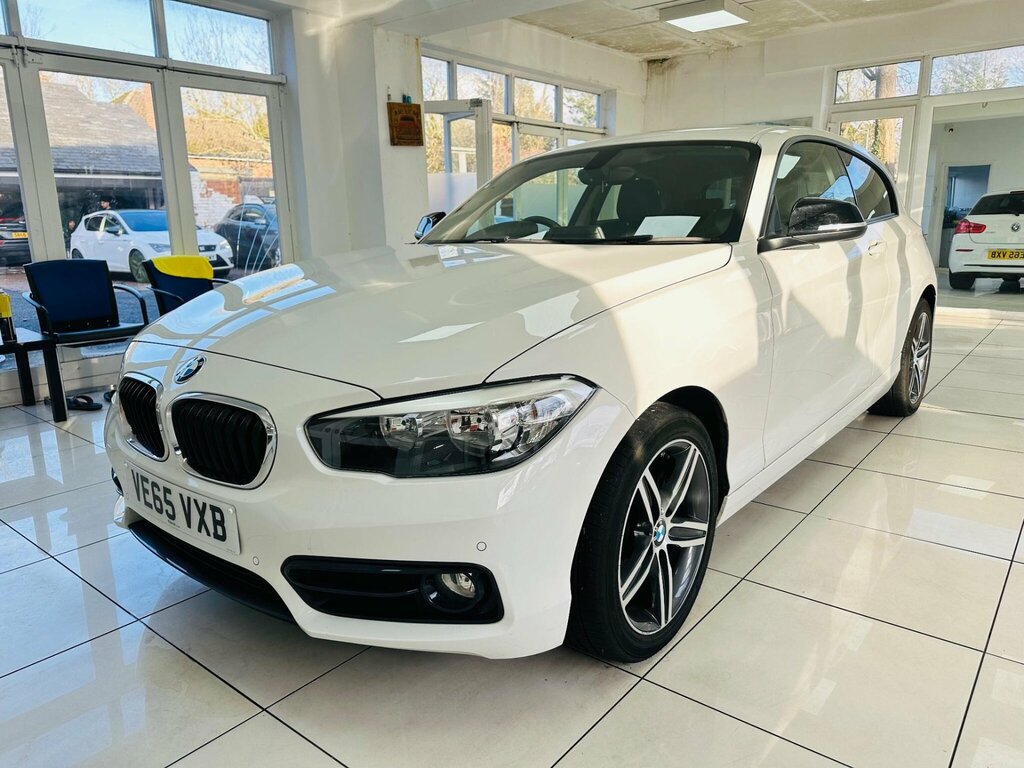 BMW 1 Series 1.6 120I Sport Euro 6 Ss VE65VXB White #5