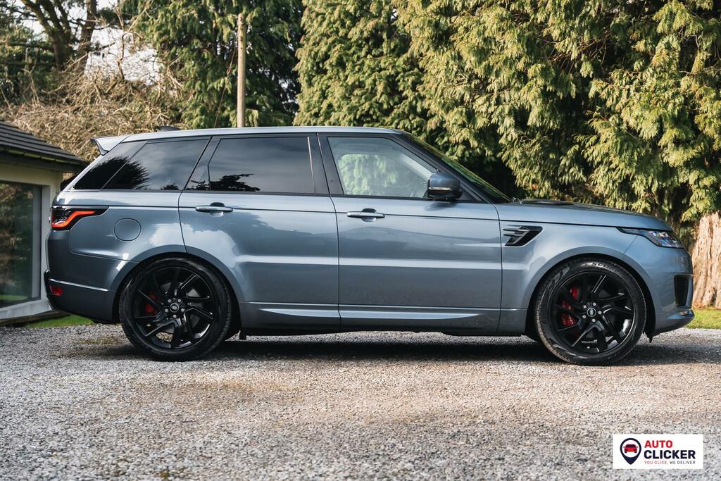 Land Rover Range Rover Sport 2.0 P400e 13.1Kwh Hse Dynamic Suv Plug- LB18VUU Blue #4