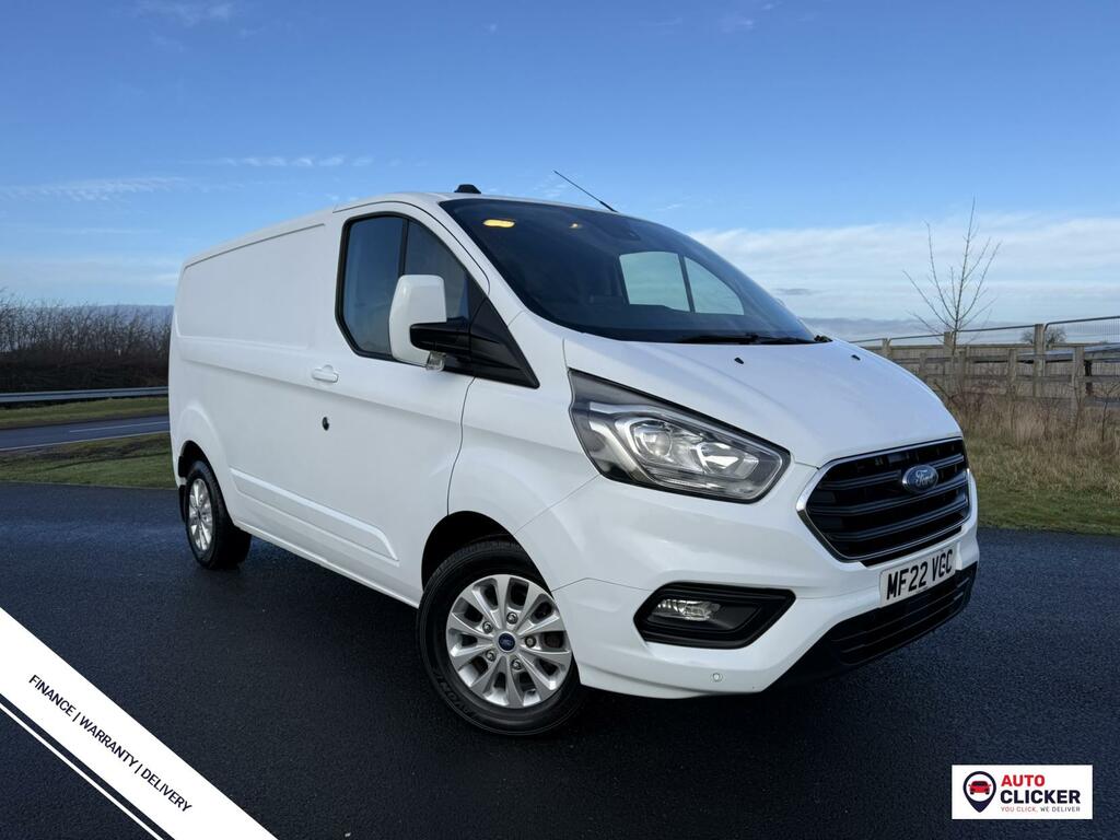 Ford Transit Custom 2.0 300 Ecoblue Limited Panel Van Manua White