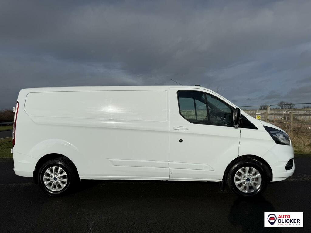 Ford Transit Custom 2.0 300 Ecoblue Limited Panel Van Manua ML21EHV White #4
