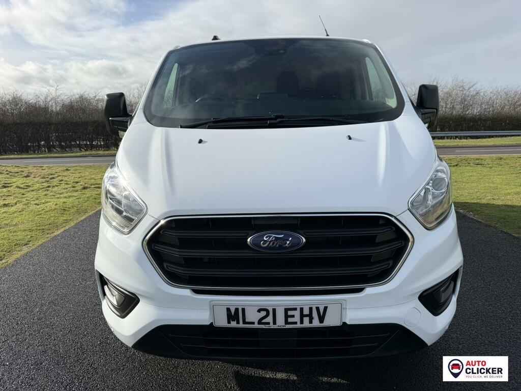 Ford Transit Custom 2.0 300 Ecoblue Limited Panel Van Manua ML21EHV White #2