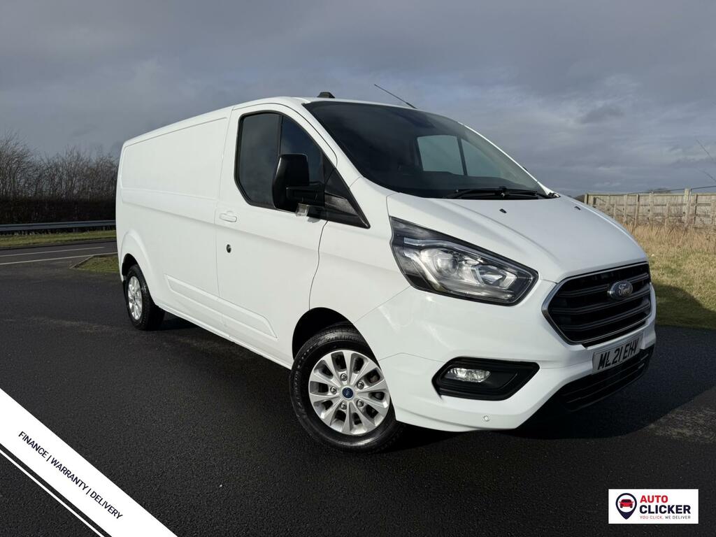 Ford Transit Custom 2.0 300 Ecoblue Limited Panel Van Manua White