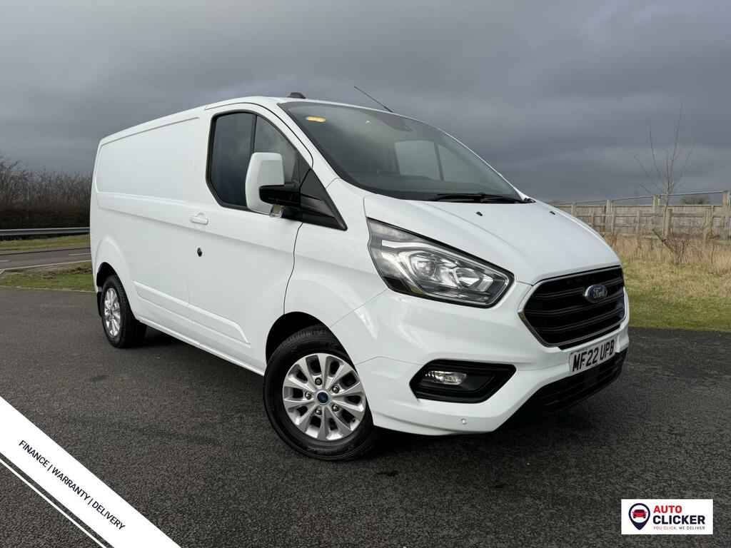 Ford Transit Custom 2.0 300 Ecoblue Limited Panel Van Manua White