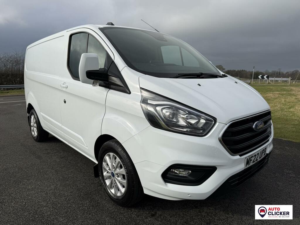 Ford Transit Custom 2.0 300 Ecoblue Limited Panel Van Manua MF22UPB White #3