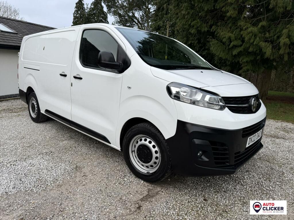 Vauxhall Vivaro 1.5 Turbo D 2900 Dynamic Panel Van 6Dr Manu White