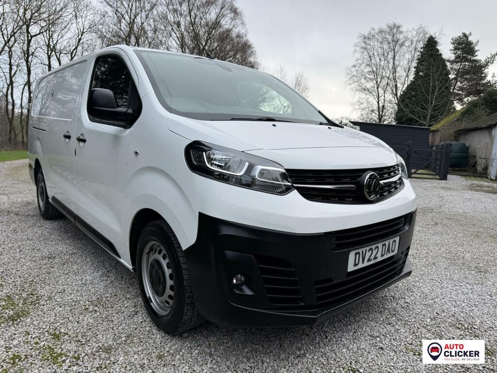 Vauxhall Vivaro 1.5 Turbo D 2900 Dynamic Panel Van 6Dr Manu DV22DAO White #3