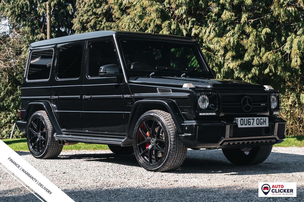 Mercedes-Benz G Class 5.5 G63 V8 Biturbo Amg Edition 463 Suv Black