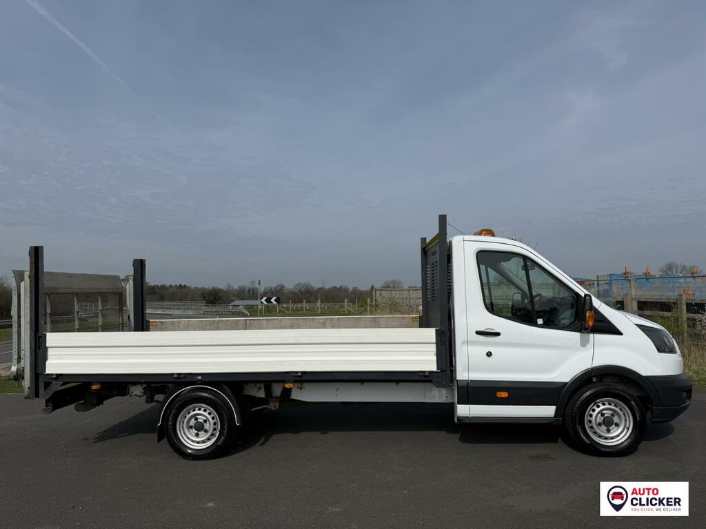 Ford Transit Custom 2.0 350 Ecoblue Chassis Cab Rwd MX70VGT White #4