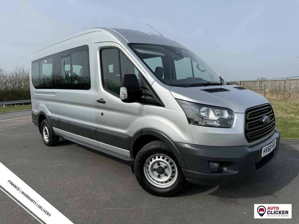 Ford Transit Custom 2.2 Tdci 410 Hdt Minibus L3 H2 Silver