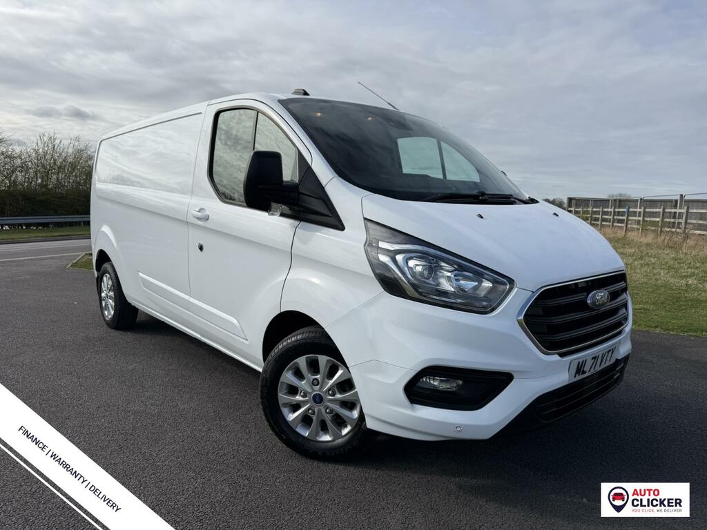 Ford Transit Custom 2.0 300 Ecoblue Limited Panel Van Manua White