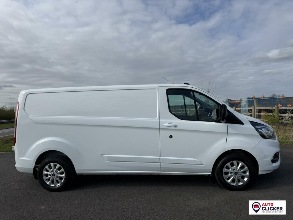 Ford Transit Custom 2.0 300 Ecoblue Limited Panel Van Manua ML71VTY White #4