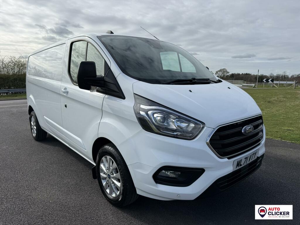 Ford Transit Custom 2.0 300 Ecoblue Limited Panel Van Manua ML71VTY White #3
