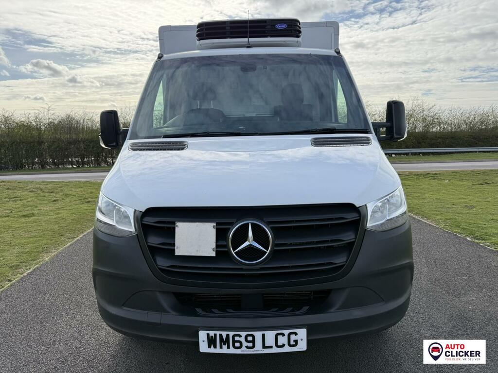 Mercedes-Benz Sprinter 2.1 314 Cdi Chassis Cab Rwd L2 E WM69LCG White #2