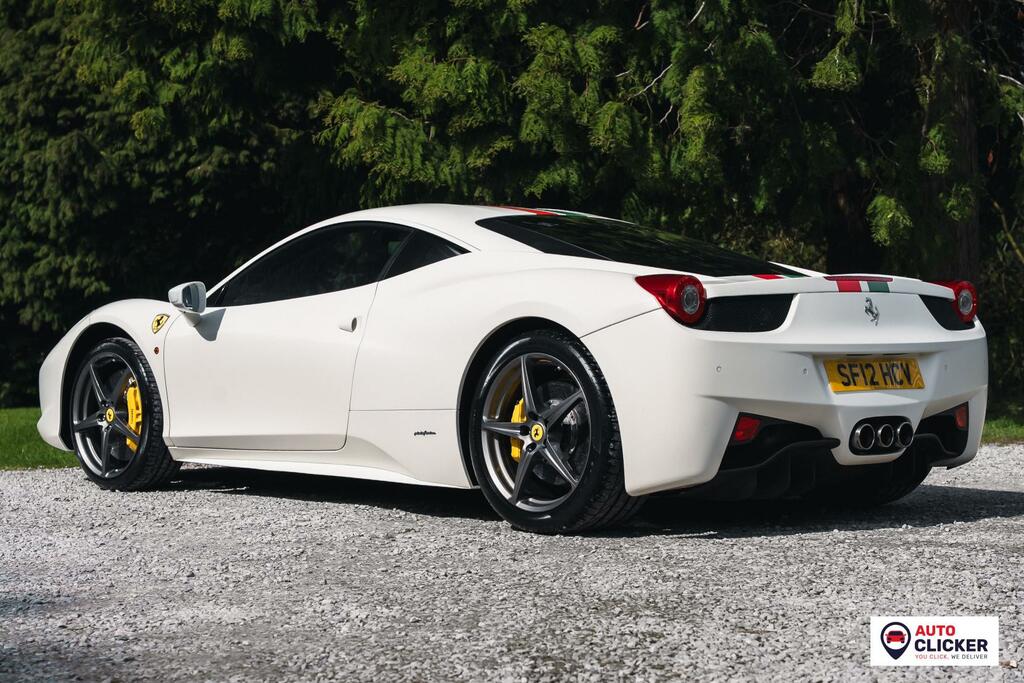 Ferrari 458 4.5 Italia Coupe F1 Dct Euro 5 570 Bhp White #6