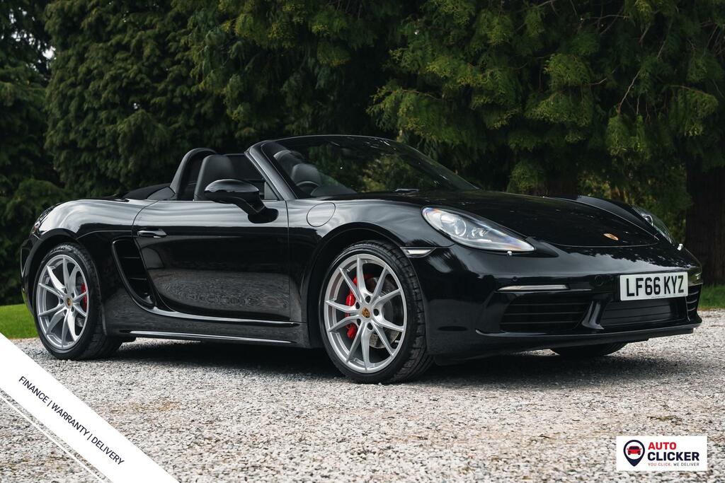 Porsche 718 Boxster 2.5T S Convertible Pdk Euro 6 S S 35 Black
