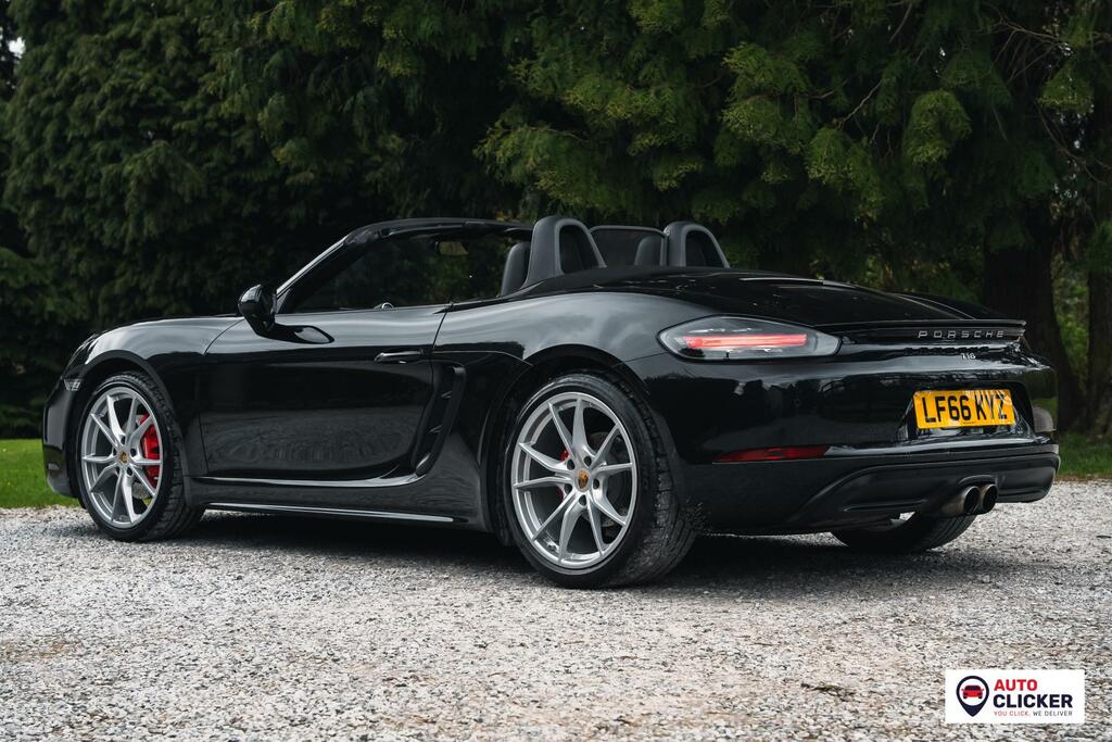 Porsche 718 Boxster 2.5T S Convertible Pdk Euro 6 S S 35 Black #4