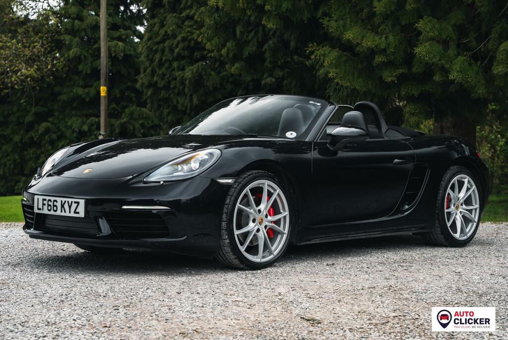 Porsche 718 Boxster 2.5T S Convertible Pdk Euro 6 S S 35 Black #3