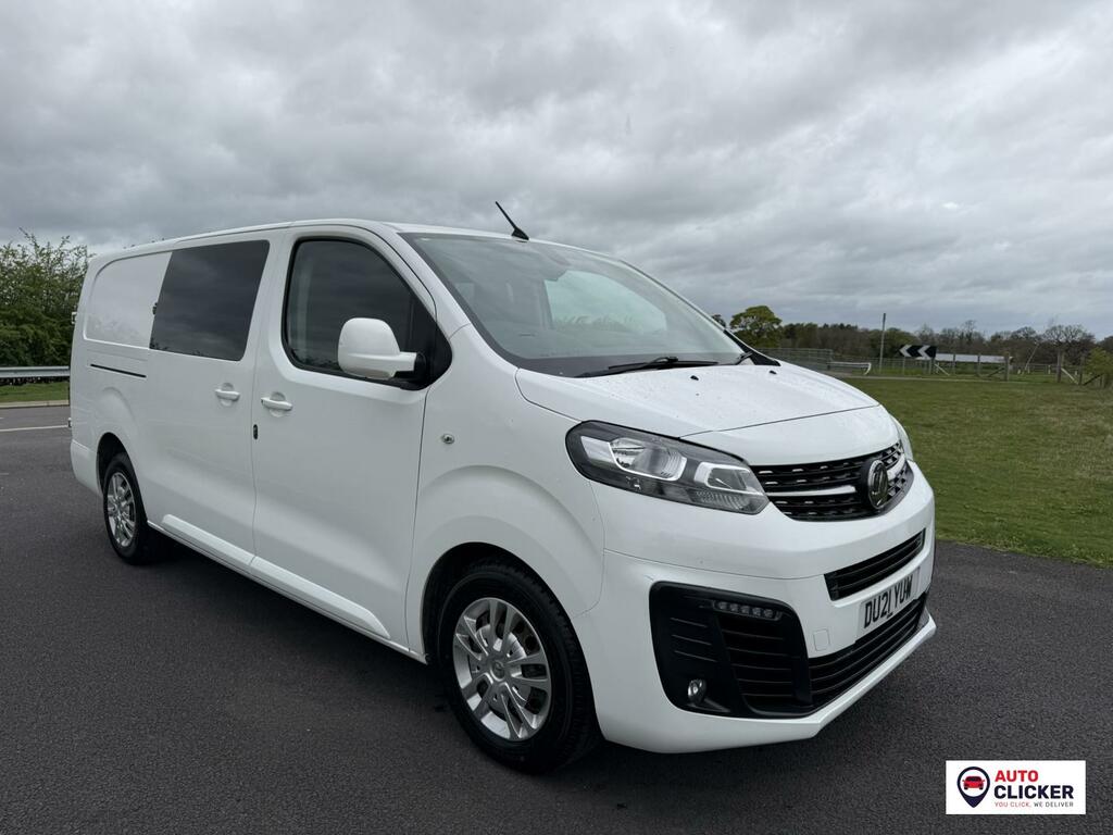 Vauxhall Vivaro 2.0 Turbo D 3100 Sportive Crew Van Double Cab  White #3