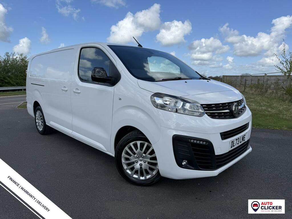 Vauxhall Vivaro 1.5 Turbo D 2900 Pro Panel Van 6Dr L White
