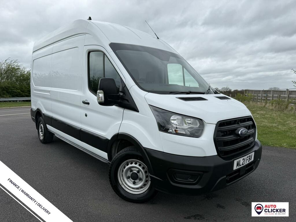 Ford Transit Custom 2.0 350 Ecoblue Leader Panel Van White