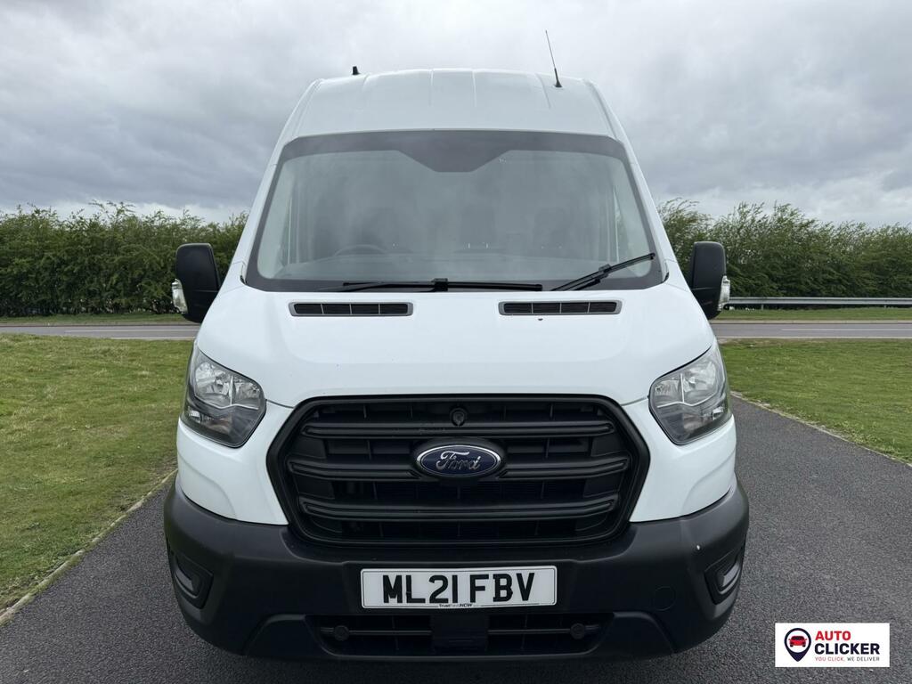 Ford Transit Custom 2.0 350 Ecoblue Leader Panel Van ML21FBV White #2
