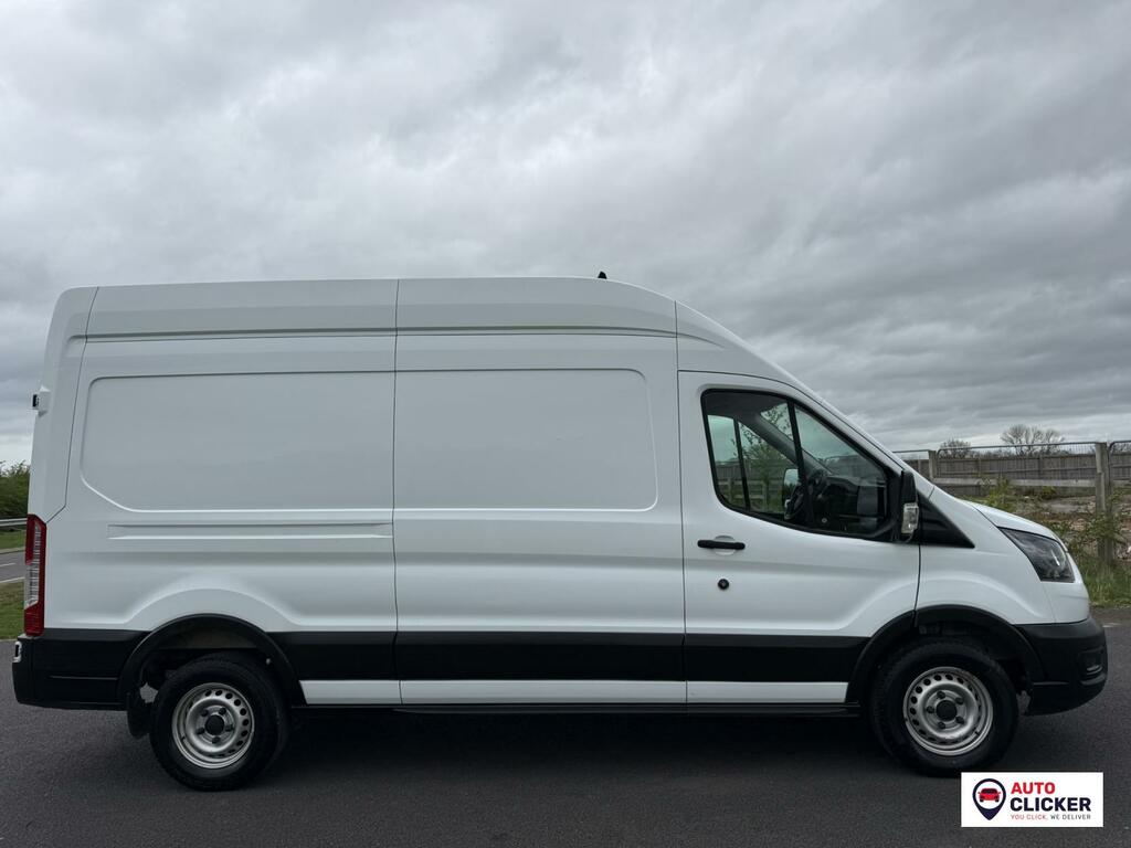 Ford Transit Custom 2.0 350 Ecoblue Leader Panel Van ML21FBV White #4