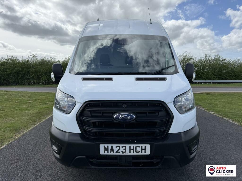 Ford Transit Custom 2.0 350 Ecoblue Leader Panel Van MA23HCH White #2