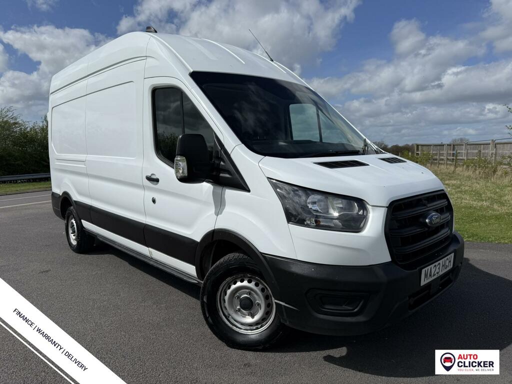 Ford Transit Custom 2.0 350 Ecoblue Leader Panel Van White