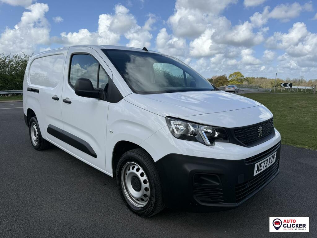 Peugeot Partner 1.5 Bluehdi 950 Professional Premium Long Panel ME73XZR White #3