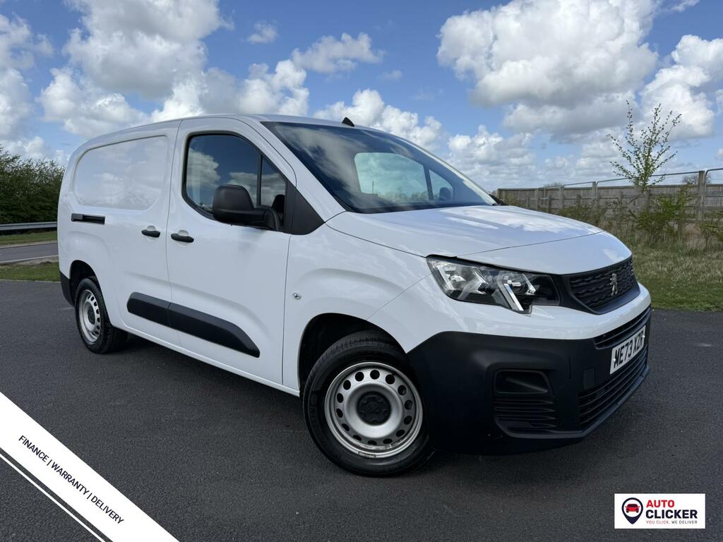 Peugeot Partner 1.5 Bluehdi 950 Professional Premium Long Panel White