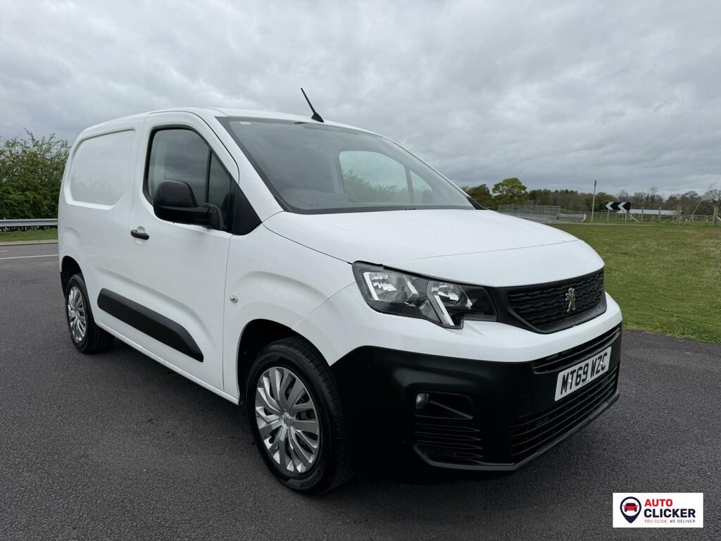 Peugeot Partner 1.5 Bluehdi 1000 Professional Standard Panel Van 5 White #3