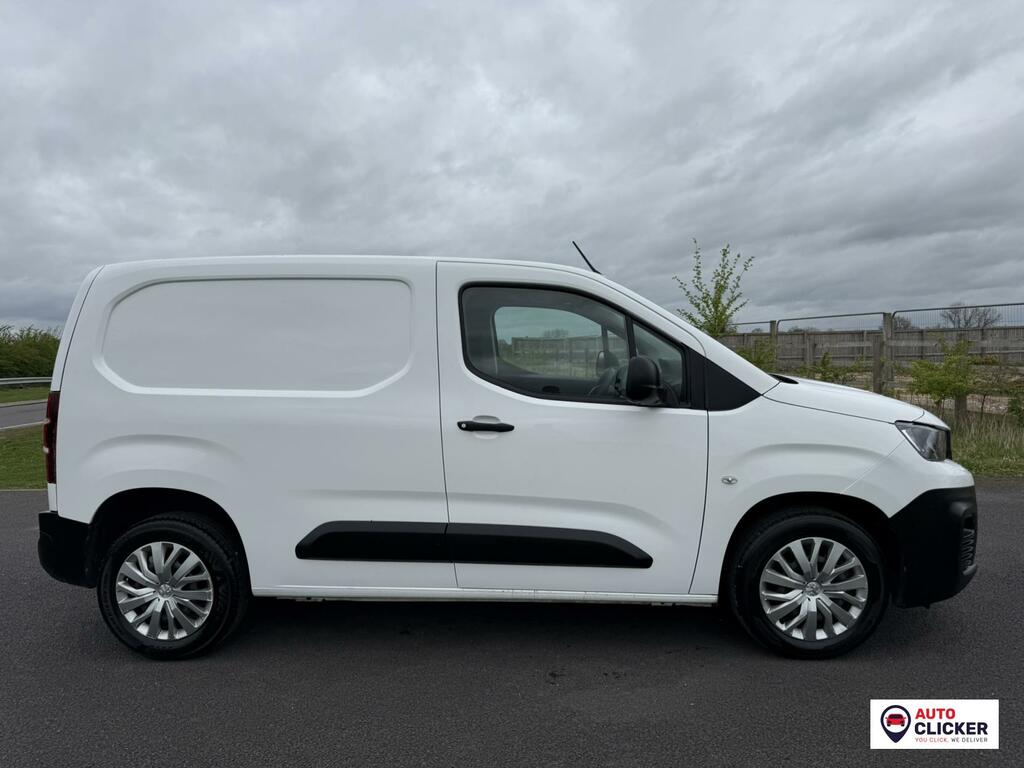 Peugeot Partner 1.5 Bluehdi 1000 Professional Standard Panel Van 5 White #4