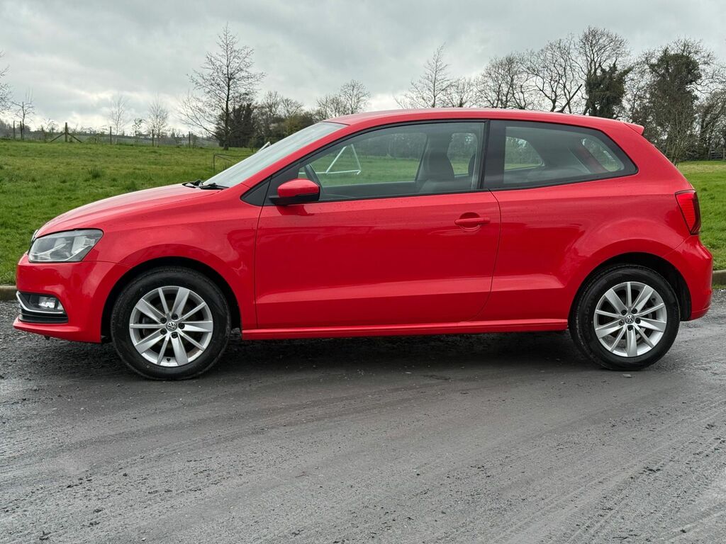 Volkswagen Polo 2015 1.2 Tsi Bluemotion Tech Se Hatchback Petr YA64ZPW Red #3
