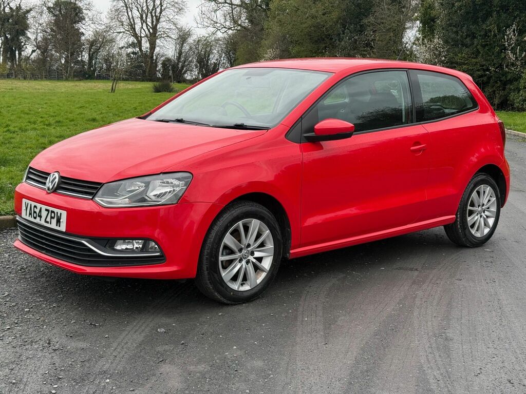 Volkswagen Polo 2015 1.2 Tsi Bluemotion Tech Se Hatchback Petr Red