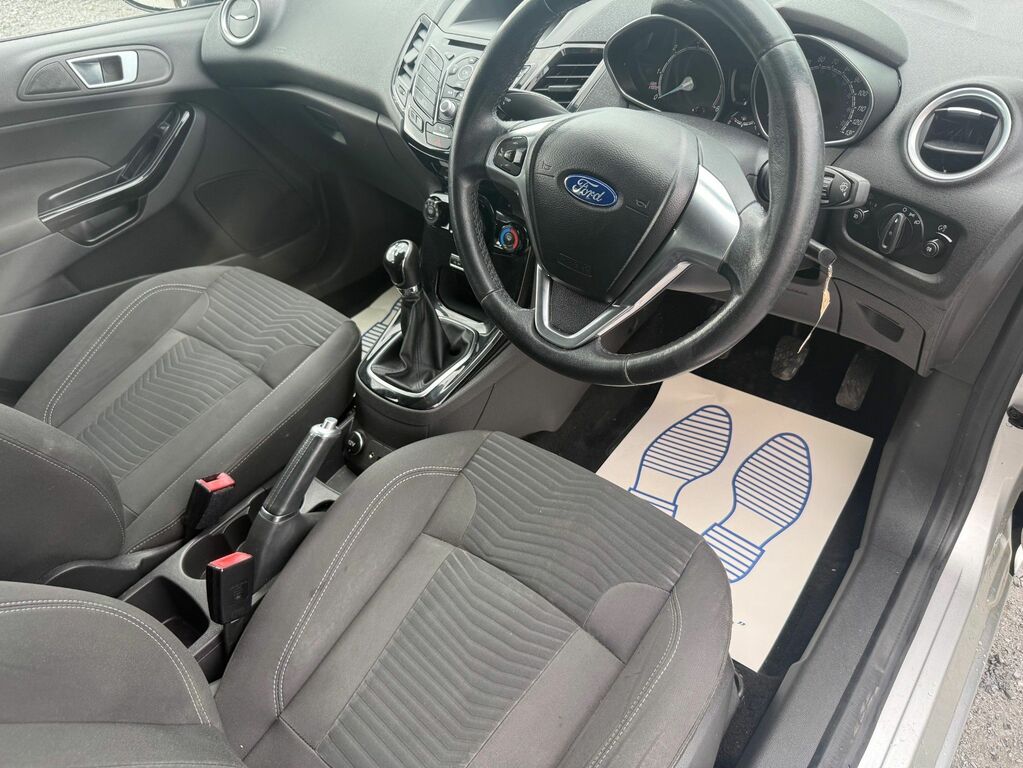 Ford Fiesta 2015 1.5 Tdci Econetic Zetec Hatchback NJ65VHK Silver #2