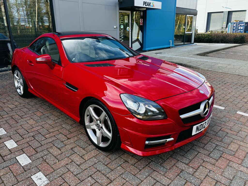 Mercedes-Benz SLK 1.8 Slk200 Blueefficiency Amg Sport ND12XOA Red #5
